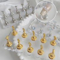Soporte Para Arte De Uñas Práctica De Doble Filo De Acrílico Oro Y Plata Magnético De Aleación De Metal Herramienta De Manicura Accesorios De Uñas Para Salon - details 1