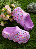 Clogs Ligeros Para Niñas No Eslipientes Transpirables Y De Secado Rápido Adecuados Para Uso Interior Exterior Baño Playa Y Piscina - details 17