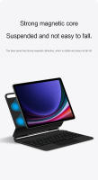 Teclado Mágico Para Samsung Galaxy Tab S9 FE 10.9 Con Soporte Ajustable Y Teclado De Toque Retroiluminado Compatible Con S9 S8 S7 11 Pulgadas Multilenguaje - details 9