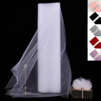 Rol De Tulle Blanco Para Bodas Cumpleaños Y Decoración De Fiestas 1.6x18M Tela De Tule Para Falda De Tutú Y Mantel DIY Manualidades Y Embalaje - details 3