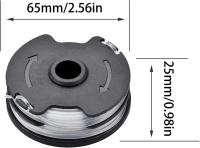 Accesorios para cortacésped, cabezal de corte, carrete Moritale para desbrozadora Parkside LIDL Akku PRTA 20-Li C3 A1 B2 PRT 550 A1 A3 PRT 300 A1 (6 piezas) - details 0