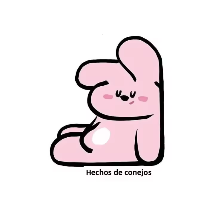 VIKAMA Alfombra Antideslizante Absorbente De Diatomita Con Diseño De Conejo Anormal Y Dibujos Animados Para Baño Entrada Piso Del Hogar - 1