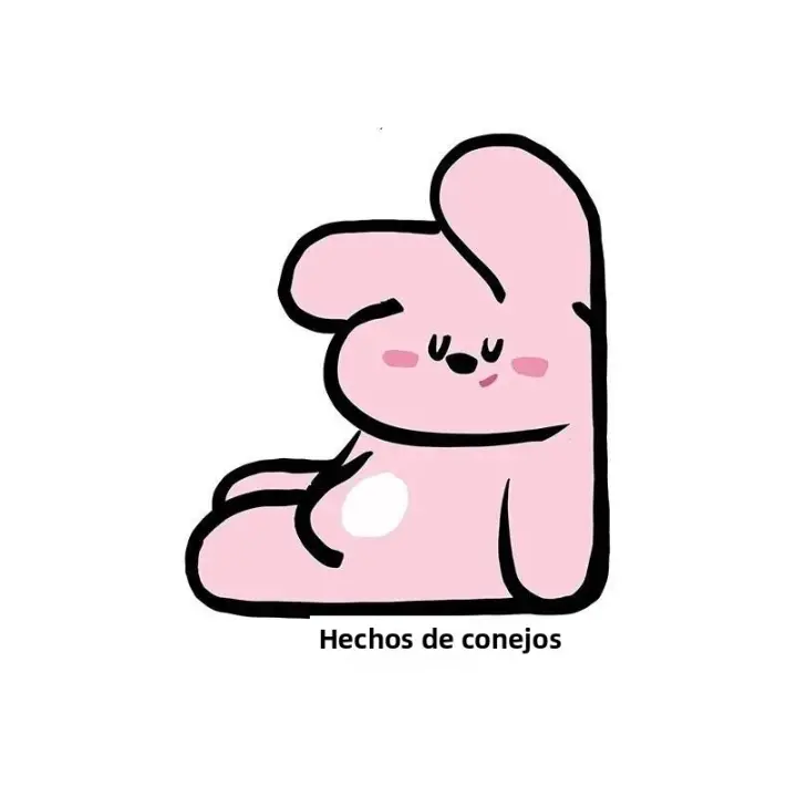 VIKAMA Alfombra Antideslizante Absorbente De Diatomita Con Diseño De Conejo Anormal Y Dibujos Animados Para Baño Entrada Piso Del Hogar - 1
