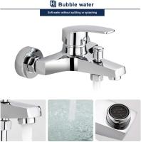 Grifo de bañera de baño, Grifo de Ducha, aireador extraible de la superficie cromada de Cobre para Baño - details 3