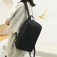 Mochila Pequeña De Color Sólido Impermeable Y De Gran Capacidad Para Viajes Y Escuela Mochila Casual Para Adolescentes Con Capacidad Grande Para Libros Y Utensilios Escolares - details 4