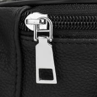 Bolsa De Cintura Para Hombre De Cuero Genuino 100% Mini Viaje Fanny Pack Bolsa De Cinturón De Cuero Para Teléfono Móvil Estilo Casual - details 19