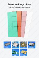 JEYI 100-Pack Almohadillas De Silicona Conductivas Térmicas Para PC Laptop Heatsink GPU CPU LED Tarjeta Gráfica M.2 SSD NVMe NGFF - details 1