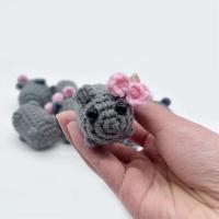 Juguete De Peluche Ratoncillo Cómodo Dibujos Animados Suave Y Abrazable Para Niños Y Niñas Regalo Ideal Para Niños Y Niñas - details 12