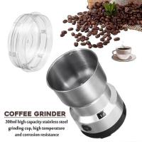Molinillo de café Eléctrico 150W 220V Cocina Cereales granos Molienda café Hogar Nueces multifuncional Frijol especias Máquina Moler f0e0 Tingquan Tienda - details 0