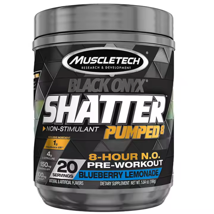 Preentrenamiento de Muscletech - Black Onix SHATTER, sin estímulantes *20 servicios* - 1