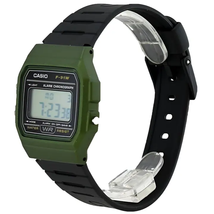Reloj CASIO Vintage Informal digital F-91WM-3A 100% original - 1