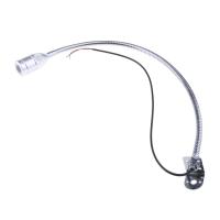 Lámpara De Lectura De Cuello De Ganso 3W 12V LED Para Cama Luz De Pared/Montaje En Cabeza De Cama Con Interruptor Para Galería De Arte - details 1