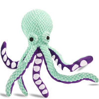 Juguete De Octopus De Peluche Para Perros Interactivo Con Sonido Anti-Demolición Compañero De Bricolaje Para Grandes Y Pequeños Perros Juguetes Para Aliviar La Boredom - details 6