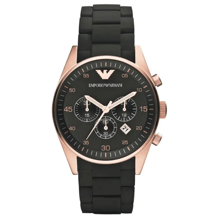 Emporio Armani Reloj hombre AR5905, Incluye Caja Original, Diámetro: 43MM - 1