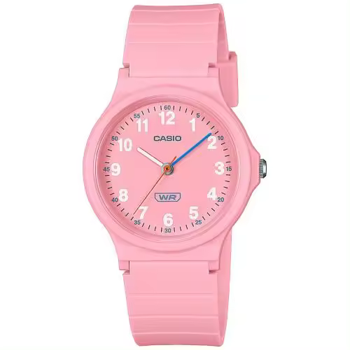 RELOJ CASIO LQ-24B-4BEF COLLECTION DE MUJER ROSA ANALÓGICO - 1