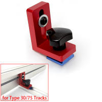 T-Track Stop De Aluminio Para Carpintería Herramienta De Trabajo Con Ranura Miter Faja Locator Chute Para DIY Mesas De Trabajo - details 6