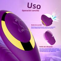 Dispositivo De Succión Vaginal De 10 Velocidades Estimulador De Clítoris Vibrador G-Spot Para Mujeres Juguete Sexual Femenino - details 8