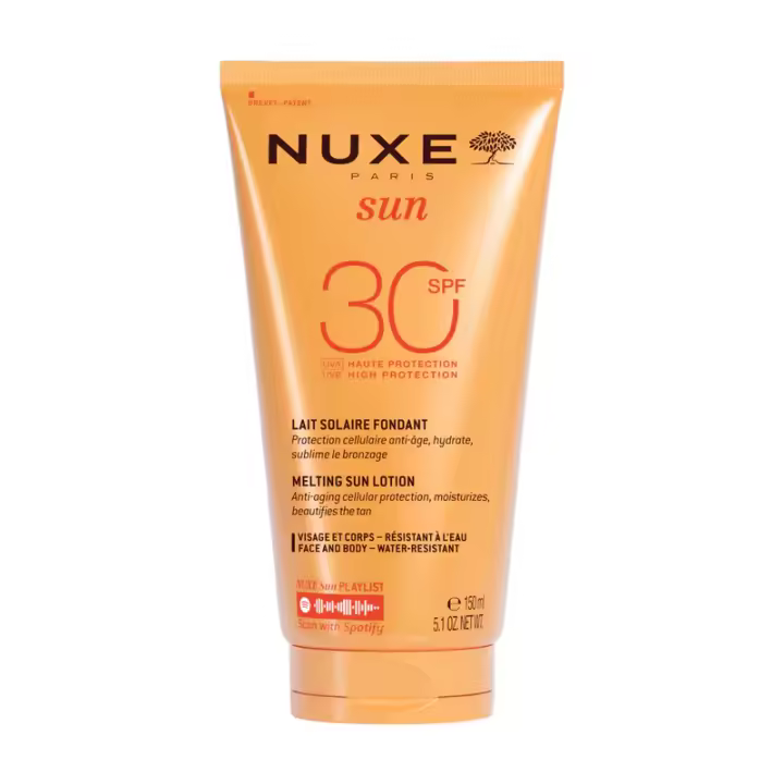 NUXE SUN Leche Solar Fundente Alta Protección SPF30 rostro y cuerpo, - 1