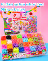 Kit De Hacer Pulseras De Loom Colores Creativos Para Niñas Juguetes De Manualidades DIY Con Cinta De Goma Regalo De Cumpleaños - details 7