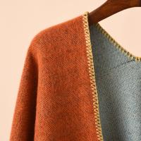 Bufanda De Lujo Bohemia Étnica Grande En Forma Geométrica Imitación De Cashmere Para Mujer Poncho Sin Fin Casual Invierno - details 3