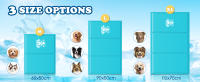 Nobleza - Alfombrilla refrescante para Perros Gatos, 65x50cm Manta Rrefrescante para Perro, Cama Refrescante Mascotas Grande, Alfombra de Gel Activada por Presión - details 4