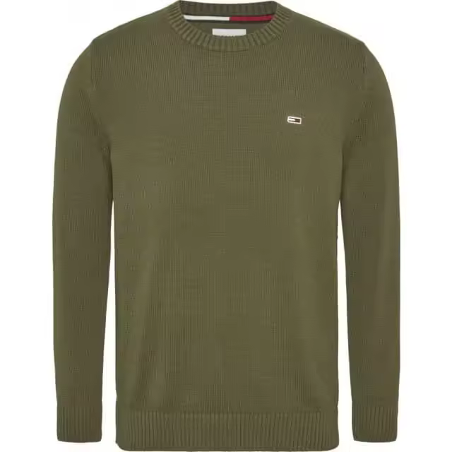 Sueter TOMMY JEANS DM0DM11856 MR1 drab olive green - 1