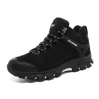 Zapatos de senderismo para hombre, botas de montaña al aire libre, escalada, otoño e invierno, zapatillas de goma - 1