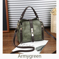 Bolso De Hombro PU Para Mujer Yogodlns Moda Pequeño Bolso Cruzado Vintage Con Cierre De Hebilla Bolsa Mensajera Con Lazo Interior - details 1