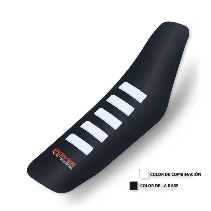 Cubierta De Asiento Antideslizante Impermeable Powerzone Para Motocicletas Adecuada Para SXF EXC KXF CRF YZF WR TC TE Con Protección Gripper Ribbed - 1