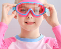 Gafas de Nación de silicona para niños, Montura Grande, HD, UV, Gran angular, antivaho, ajustables, suministros de Nación - details 9