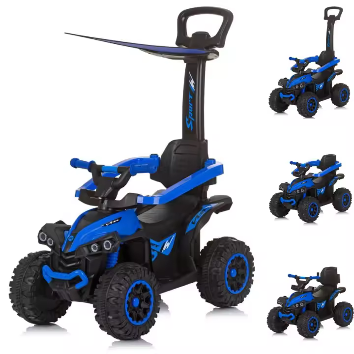 CHIPOLINO Correpasillos ATVs con Mango Parental y Capota de Chipolino - 1