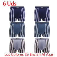 Set de 3-6 Calzoncillos Hombre Boxer Algodon Bóxers Ropa Interior, 95% Algodón, 5% Elastáno, 4 Colores, (Color Al Azar, No Se Puede Elegir) Envío rápido desde España - details 0