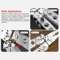 Ajustable Cortador De Cable Y Desencapador Automático Multifuncional Herramienta Manual Para Terminales Y Destornilladores - details 7
