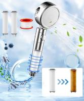 Cabezal de Ducha Multper de Alta Presión con Manguera de Acero Inoxidable y 3 Modos de Pulverización - details 4