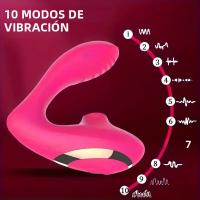 Dispositivo De Succión Vaginal De 10 Velocidades Estimulador De Clítoris Vibrador G-Spot Para Mujeres Juguete Sexual Femenino - details 2