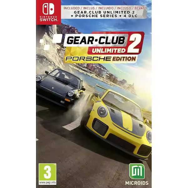 Gear Club Unlimited 2 Porsche Edition - Nintendo Switch - Nuevo precintado - PAL España - 1