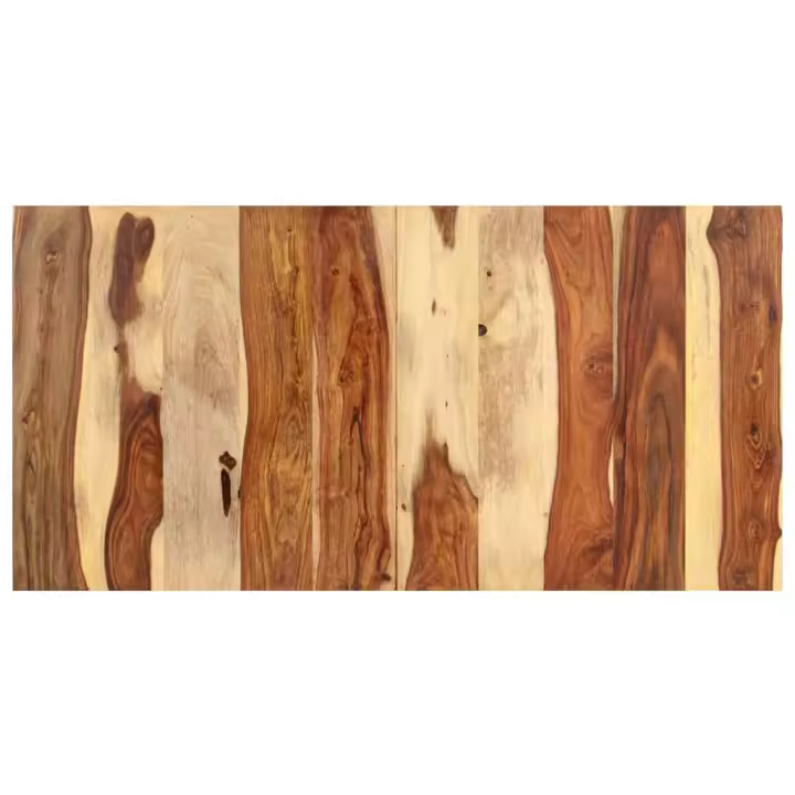 vidaXL Tablero de mesa madera maciza de acacia 120x60x(2,5-2,7) cm - 1