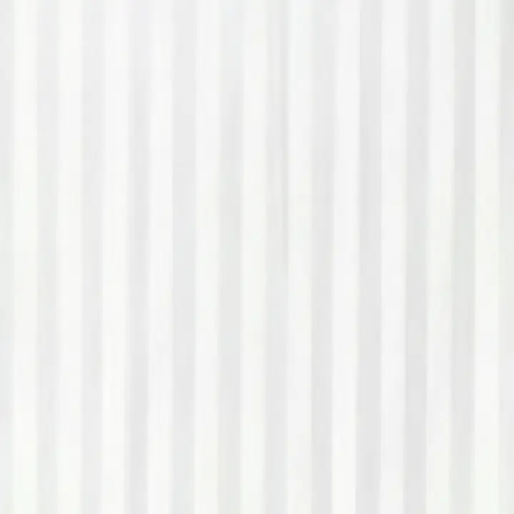 Maurer Cortina Ducha Tela Rayas Blancas 180x200 Cm Baño - 1
