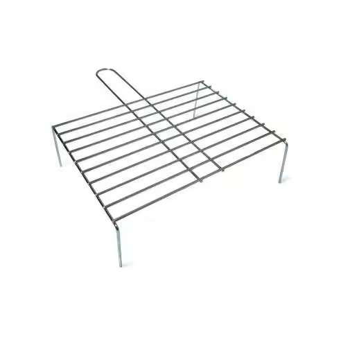 Parrilla con Pie Simple 45x35cm Acabado Cincado Edm Gourmet Kitchen - 1
