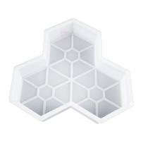 Molde De Hueso De Arce Para Camino DIY Hecho De Plástico Para Jardín Y Calle Madera De Molde De Paving Unidad De Venta Por Pie - details 4