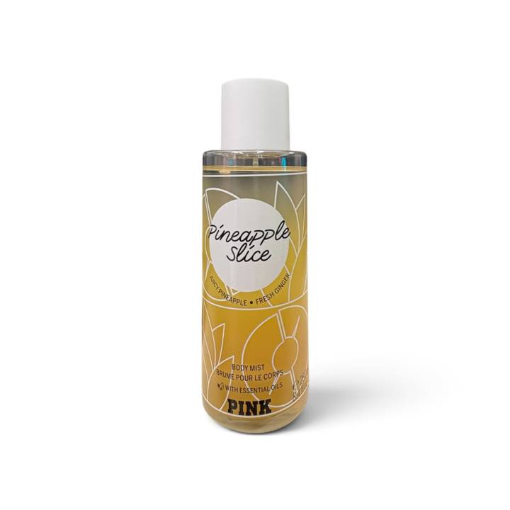 PINK by Victoria's Secret - Bruma corporal Pineapple Slice, fragancia femenina inspirada en piña tropical, ideal como… — oferta en Miravia