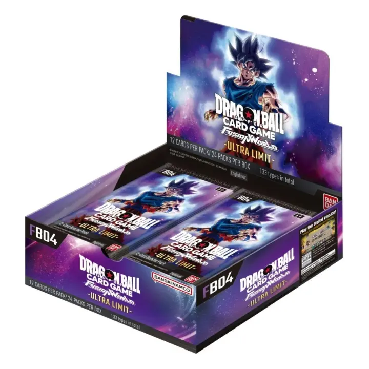 Dragon Ball JCC Fusion World FB04 Ultra Limit - Sobre de 12 Cartas en Inglés - 1
