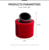Filtro De Aire De Esponja Para Motocicleta 35-55mm Compatible Con GY6 50 110 150 200cc Accesorio Para Scooter Pit Bike ATV Limpiador De Esponja - details 3