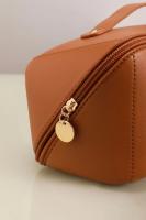 Bolsa De Viaje Grande Para Cosméticos Bolsa Portátil De Maquillaje Organizador De Cosméticos De Alta Capacidad Fabricada En Tela No Tejida - details 7