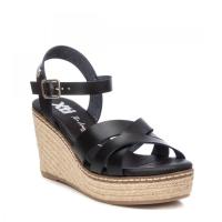 Sandalias plataforma mujer XTI BASIC 1428/54 SANDALIA CUÑA YUTE NEGRO 32300 24V - details 2
