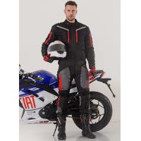 Pantalones De Motocicleta Para Hombre Verano Transpirables Protección Profesional Con Sobrevisor Impermeable Y Protetores De Rodilla Removibles - details 11