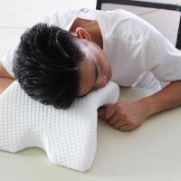 Almohada Ortopédica En Forma De U De Memoria Para El Sueño Almohada Para Mano Hueca Para Dormir De Lado Viajes 100% Algodón - details 6