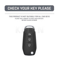 Funda De Llave De Coche TPU Para Ford Fusion Fiesta Escort Mondeo Everest Ranger Figo Ecosport MK8 Kuga F150 Con Llavero - details 0