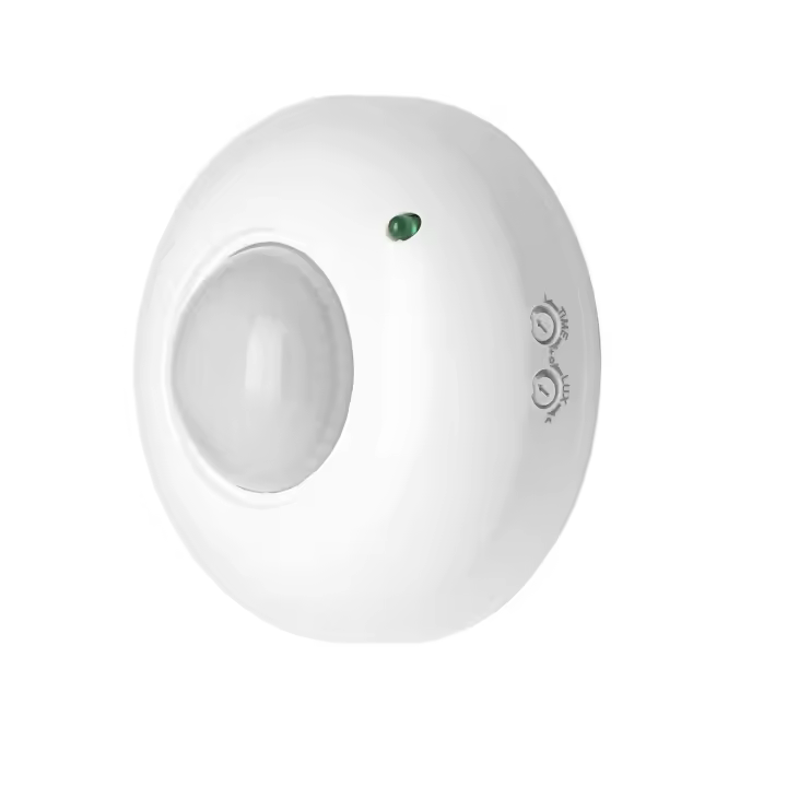 Detector de movimiento por infrarrojos con sensor crepuscular 360°. ajustable - 1