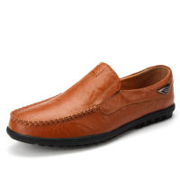 Zapatos Casuales Para Hombre De Cuero Negro Talla Grande 37-47 Loafers Moccasins De Marca Lujo Respirables Slip on 2024 - details 21